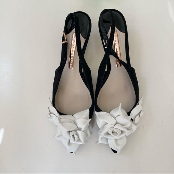 Sophia Webster Jumbo Lilico 50 Slingback Kitten-Heel
Pumps - Picture 3 of 10